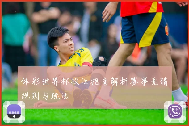 体彩世界杯投注指南解析赛事竞猜规则与玩法