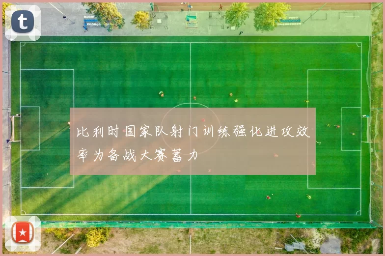 比利时国家队射门训练强化进攻效率为备战大赛蓄力